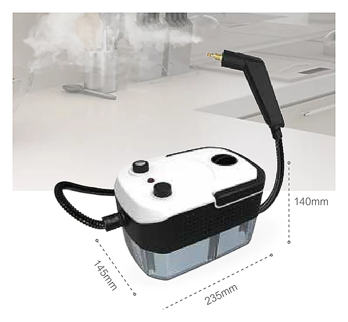 EM-208 no-waiting steam cleaner